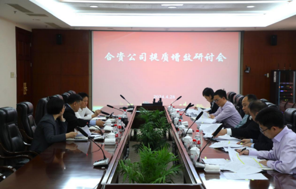 合资公司召开一季度经营分析会及提质增效专题研讨会
